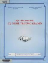 Kỷ yếu Hội thảo Khoa học Cụ nghè Trương Gia Mô / Trần Văn Đông, Dương Ái Dân, Trương Minh Đạt,...