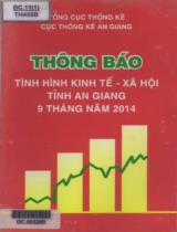 Thông báo tình hình kinh tế - xã hội tỉnh An Giang 9 tháng năm 2014