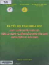 Kỷ yếu Hội thảo khoa học phát triển nguồn nhân lực tỉnh An Giang và Đồng bằng sông Cửu long thách thức và giải pháp / Lê Minh Tùng, Nguyễn Văn Đúng, Nguyễn Văn Khiết,...