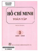 Hồ Chí Minh toàn tập T.3: 1930-1945 / Hồ Chí Minh