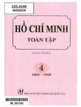 Hồ Chí Minh toàn tập T.4: 1945-1946 / Hồ Chí Minh