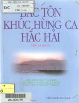 Bác Tôn khúc hùng ca Hắc Hải : Tập ca khúc; Giải sáng tác ca khúc kỉ niệm 115 năm ngày sinh Chủ tịch Tôn Đức Thắng