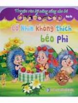 Cô Nhím không thích béo phì : Truyện tranh / Trình bày, minh họa: Huệ An