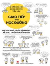 Giao tiếp nơi học đường : Học cách nói trước đám đông và giao thiệp ở trường lớp / Trung tâm Nghiên cứu Tâm lí Tiểu Hòa b.s. ; Minh Thu dịch