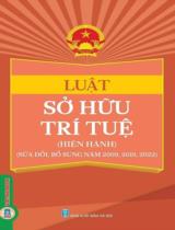 Luật Sở hữu trí tuệ (hiện hành) : Sửa đổi, bổ sung năm 2009, 2019, 2022