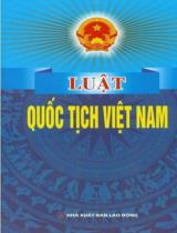 Luật Quốc tịch Việt Nam