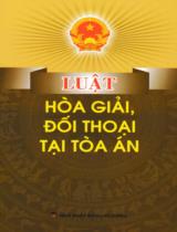 Luật Hòa giải, đối thoại tại tòa án