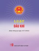 Luật Dầu khí (Được thông qua ngày 14/11/2022)