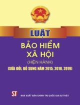 Luật Bảo hiểm xã hội (hiện hành) (sửa đổi, bổ sung năm 2015, 2018, 2019)