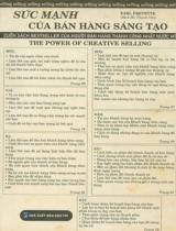 Sức mạnh của bán hàng sáng tạo = The power of creative selling / Earl Prevette ; Hà Thanh Vân dịch