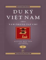 Du ký Việt Nam trên Nam Phong tạp chí / Nguyễn Hữu Sơn s.t., giới thiệu ; Đông Châu, Nguyễn Mạnh Hồng,.. T.2