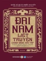 Đại Nam liệt truyện : Chính biên: Nhị tập / Phiên dịch và chú giải: Viện Sử học Việt Nam ; Hiệu đính: Hoa Bằng ; Dịch: Đỗ Mộng Khương, Nguyễn Hữu Tạo, Nguyễn Mạnh Duân... T.4 , Truyện các hậu phi - Hoàng tử - Công chúa (Quyển 1 đến quyển 13)