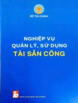 Nghiệp vụ quản lý, sử dụng tài sản công