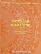 Tuyển tập Khái Hưng / B.s: Nguyễn Quang Thiều, Đào Bá Đoàn . T.1 , Hồn bướm mơ tiên. Nửa chừng xuân