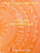 Tuyển tập thơ ca thời Trần / B.s.: Vũ Bình Lục, Trần Đăng Thao . T.9