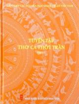 Tuyển tập thơ ca thời Trần / B.s: Vũ Bình Lục, Trần Đăng Thao . T.2