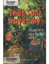 Thất sơn truyền kỳ : Những chuyện kỳ lạ lưu truyền vùng Bảy Núi / Liêm Châu