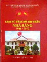 Lịch sử Đảng bộ thị trấn Nhà Bàng 1986-2010