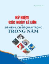 Kỷ niệm các ngày lễ lớn và sự kiện lịch sử trong năm / Tăng Bình