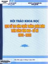 Lịch sử 190 năm chiến thắng quân Xiêm trên sông Vàm Nao - Cổ Hũ (1833-2023) : Tài liệu phục vụ hội thảo khoa học / Trần Hoàng Vũ, Võ Nguyên Phong, Lâm Quang Láng