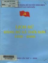 Lịch sử Đảng bộ xã Thới Sơn 1930 - 2000