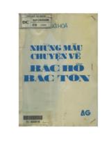 Những mẩu chuyện về Bác Hồ - Bác Tôn / Đặng Hòa