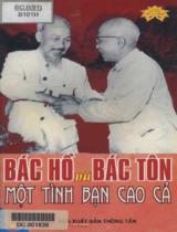 Bác Hồ và Bác Tôn một tình bạn cao cả / Trần Đương