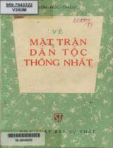 Về mặt trận dân tộc thống nhất / Tôn Đức Thắng