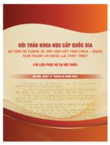 Hội thảo khoa học cấp Quốc gia – 80 năm Đề cương về văn hóa Việt Nam (1943 -2023) khởi nguồn và động lực phát triển : Tài liệu phục vụ tại hội thảo / Nguyễn Văn Hùng, Trần Thị An, Nguyễn Thị Mai Anh,…