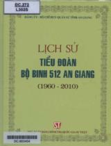 Lịch sử Tiểu đoàn Bộ binh 512 An Giang ( 1960 - 2010 ) / Ngô Quang Láng, Nguyễn Văn Sáu, Nguyễn Minh Tân,