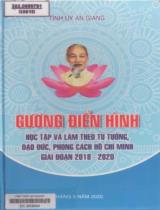 Gương điển hình học tập và làm theo tư tưởng, đạo đức, phong cách Hồ Chí Minh giai đoạn 2018 - 2020