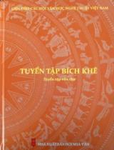 Tuyển tập Bích Khê : Tuyển tập thơ văn / Biên soạn: Nguyễn Quang Thiều, Đào Bá Đoàn