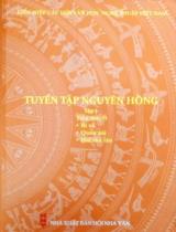 Tuyển tập Nguyên Hồng : Tiểu thuyết / Biên soạn: Nguyễn Quang Thiều, Đào Bá Đoàn . T.1 , Bỉ vỏ, Quán nải, Hơi thở tàn