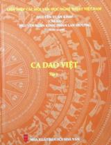 Ca dao Việt / Chủ biên: Nguyễn Xuân Kính ; Biên soạn: Nguyễn Xuân Kính, Phan Lan Hương . T.1