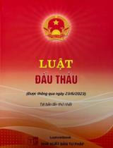 Luật Đấu thầu (được thông qua ngày 23/6/2023)