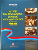 Mặt trận Dân tộc Giải phóng Chính phủ Cách mạng lâm thời tại Hội nghị Paris về Việt Nam : Hồi ức / Nguyễn Thị Bình, Nguyễn Văn Hiếu, Dương Đình Thảo.