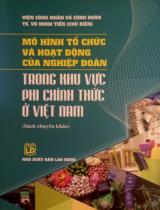 Mô hình tổ chức và hoạt động của nghiệp đoàn trong khu vực phi chính thức ở Việt Nam : Sách chuyên khảo / Vũ Minh Tiến ch.b