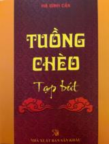 Tuồng, chèo tạp bút / Hà Đình Cẩn