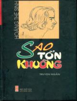 Sao Tổn Khuống : Truyện ngắn / Hoàng Thế Sinh