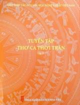 Tuyển tập thơ ca thời Trần / B.s: Vũ Bình Lục, Trần Đăng Thao . T.3